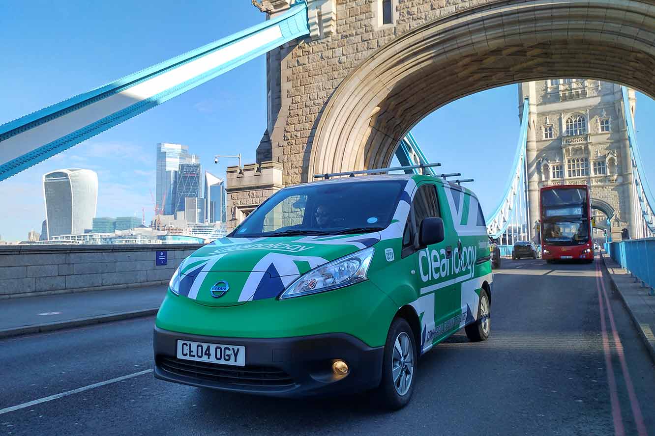 Tower Bridge Clean Van