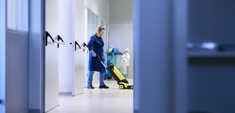 Does your workplace need a full-time cleaner?